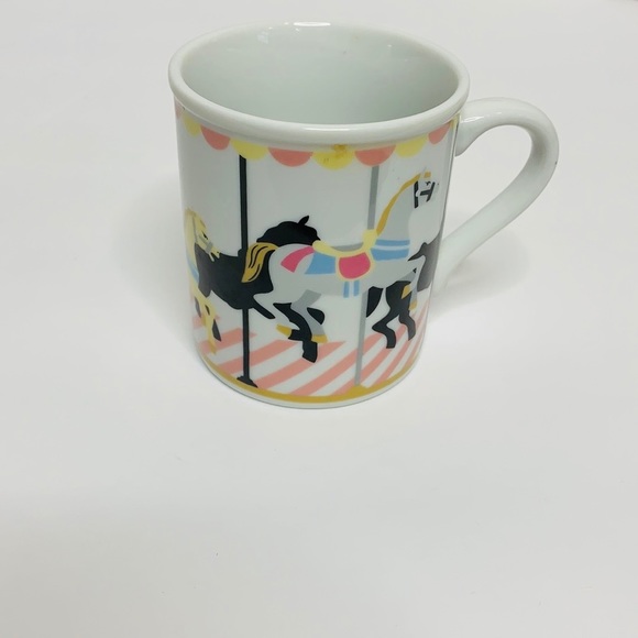 Other - Mug | Vintage Merry Go ‘Round Horse Fair Event | Kids Ride | Horse Figure Cup